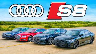 Tüm Audi S8Ler Ile Drag Yarışı