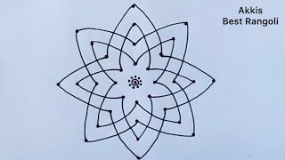 Astadala Padmam Muggulu 🌺Friday Rangoli Designs 🌺Padmam Muggulu 🌺Friday Kolam Designs 