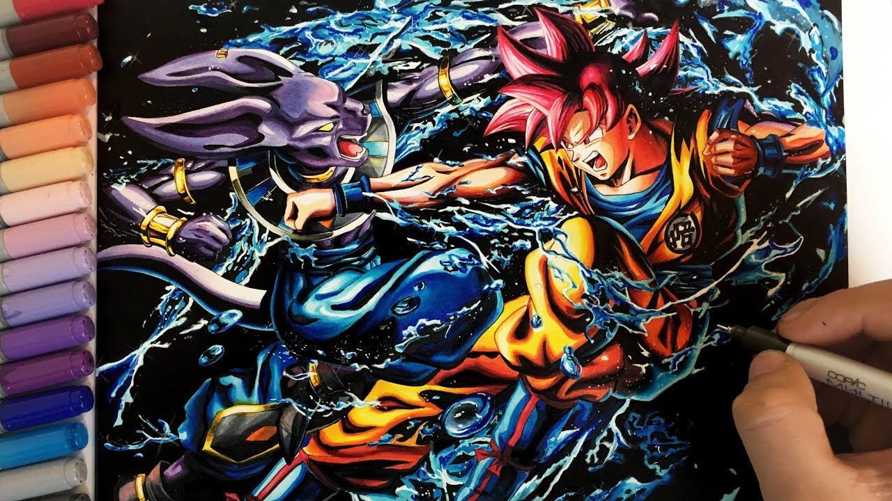 Featured image of post Ssg Goku Vs Beerus Wallpaper Goku has grown immensely in power since battle of gods