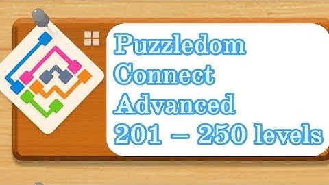 Puzzledom – Connect – Advanced | 201 – 250 levels
