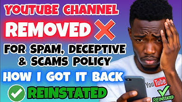 My YouTube Channel Was Removed | How I Appealed and Got It Back (Step-by-Step Guide)