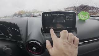 MAZDA CX-3 (2015-2022) – Come trovare il monitor consumo carburante