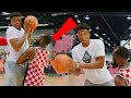 I TOOK A CHARGE DEFENDING NBA MVP GIANNIS BASKETBALL EURO STEP!