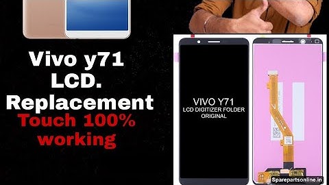 Vivo y71  LCD Touch combo Replacement Vivo y71 Broken LCD Replacement