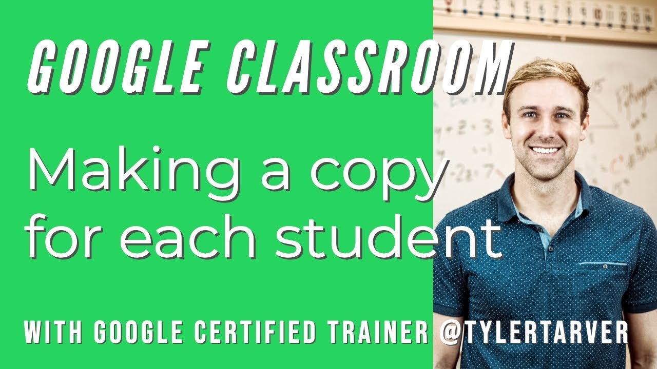 How To Make A Copy For Each Student In Google Classroom