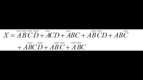 Karnaugh Map Tutorial | Simplifying Boolean Expressions & Digital Logic Circuits 33