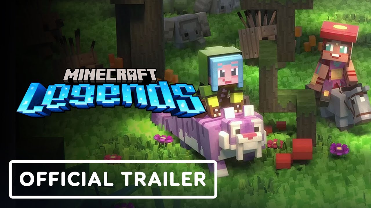 Minecraft Legends - Announcement Trailer - Nintendo Switch 