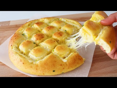 After this Delicious Recipe, You will No longer buy Bread Easy to make Soft Garlic Cheese Bread