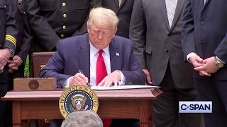 President Trump Signs Executive Order on Safe Policing