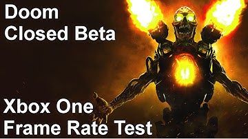 Doom Xbox One Frame Rate Test (Closed Beta)
