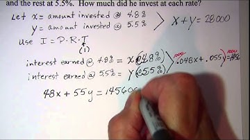 Investment Word Problem