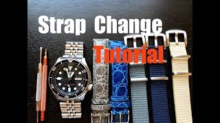 How To Change A Watch Strap - Watch Strap Change TUTORIAL