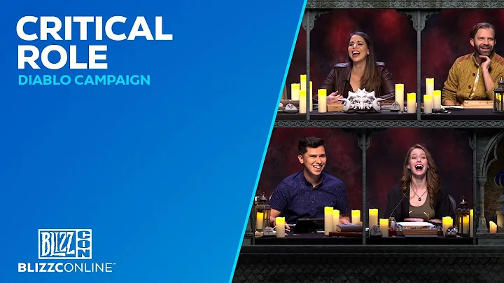 BlizzConline 2021 - BlizzCon Presents: A Critical Role Diablo Campaign - Blizzard Entertainment - 天天要闻