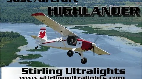 Just Aircraft Highlander,  Stirling Ultralights, S...