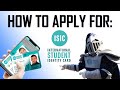 How to receive your isic card  tutorial