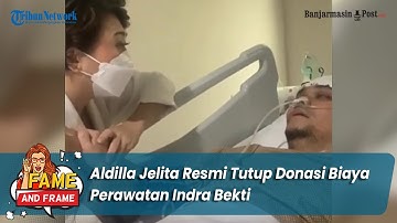 Aldilla Jelita Resmi Tutup Donasi Biaya Perawatan Indra Bekti