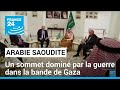 Forum conomique mondial  un sommet domin par la guerre  gaza  france 24