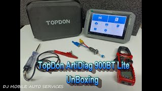 Best Mid Level BiDirectional Scan Tool? TopDon Artidiag 900BT Lite First Impression Overview