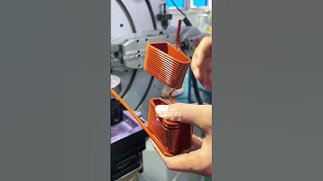 Axial Flux Motor Coil Winding Machine | Flat Wire Edgewise Winding for Hub Motors. #edgewisewinding