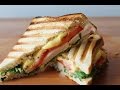 Hähnchen Sandwich/Panini (Rezept) || Chicken Sandwich (Recipe) || [ENG SUBS]