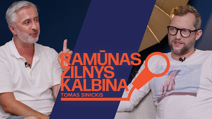 Ramūnas Zilnys kalbina Tomą Sinickį: vis mažiau kaltinu kitus