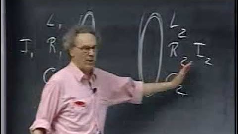 Lec 25: Driven LRC Circuits and Resonance | 8.02 Electricity and Magnetism (Walter Lewin)
