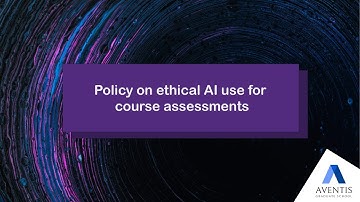 Our policy on ethical AI use for course assessments