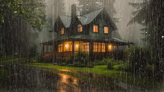 Heavy Rain for Sleeping & Insomnia Relief | Rain on Roof for Insomnia Relief, Relaxing, Studying