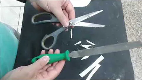 Qual a diferença de amolar para afiar?