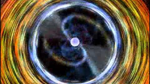 Top View Millisecond Pulsar with Magnetic Field Structure