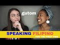 Americans Try Speaking Filipino!