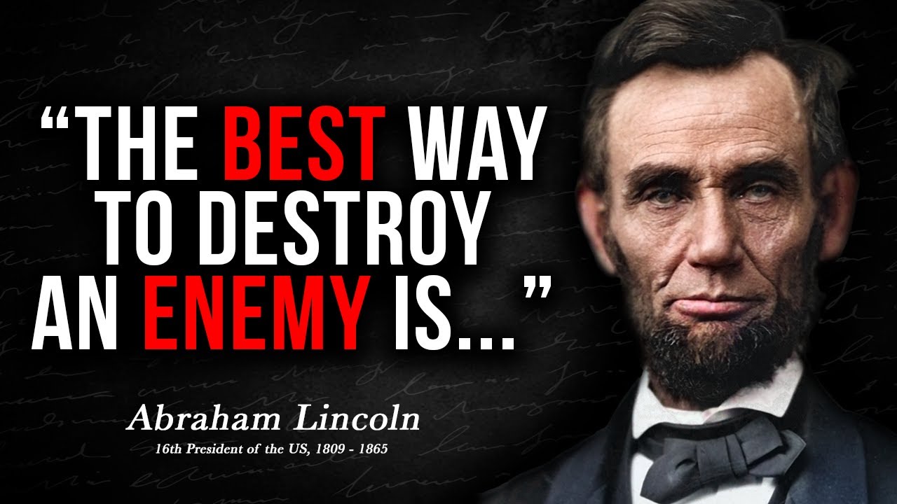 Wise & Insightful Quotes of Abraham Lincoln | Quotes Daily - YouTube