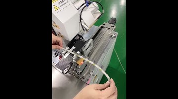 Cord folding labeling machine for cords, data cords, charging cords. We are manufacturer #labeling