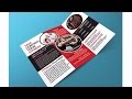 Indesign Tutorial: Creating a Trifold Brochure in Adobe InDesign and MockUp in Adobe Photoshop