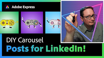Design a LinkedIn Carousel Post with Kenneth Shinabery | Adobe Express