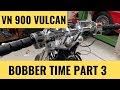 Bobber VN900 Vulcan Spark plugs and Drag Bars