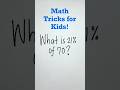 Percent Tricks