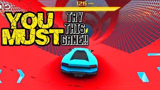 BEST CAR PARKOUR GAME IN 2021!! Exotic Car Driving Simulator 2020 #Shorts screenshot 3