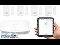 YoLink LoRa Smart Door Sensor Starter Kit: 1 4 Mile Open Air Range