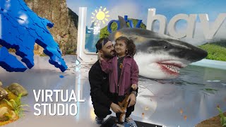 Virtual Production - Weather Behind The Scenes Recfilms Studio