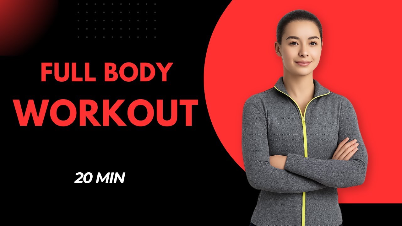 20-Minute Full Body Fat Burn — No Equipment, Home Workout - YouTube