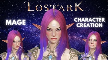Lost Ark Mage/Bard Character Creation