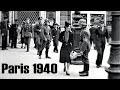 Paris 1940 - Deutsche Besatzung - German Occupation - l´Occupation allemande, film: color/bw