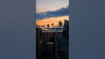 يا أَيهَا النَّاسُ إِنا خلَقناكم مِّن ذكر وَأُنثى | عبد الباسط عبد الصمد كروما شاشة سوداء قرآن كريم