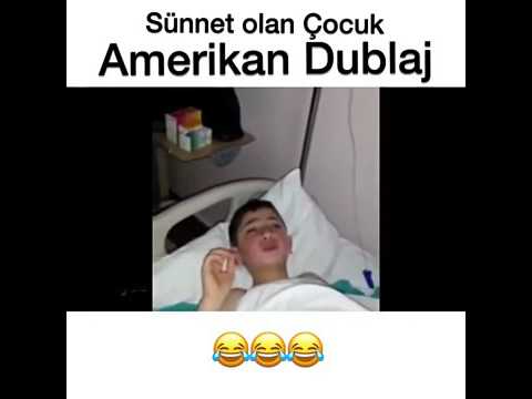 Sünnet olan çocuk Amerikan dublaj