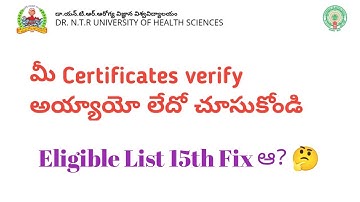 Eligible list details|Pending documents message|