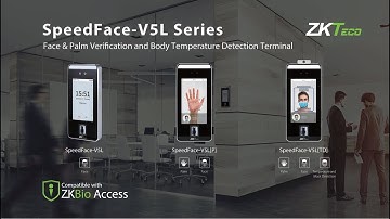 Máy chấm công khuôn mặt ZKTeco SpeedFace-V5L[TD]