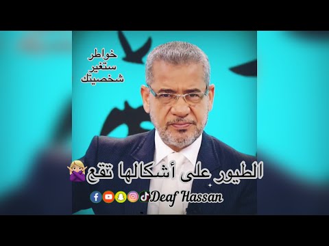 من روائع وخواطر مصطفى الآغا الطيور على أشكالها تقع