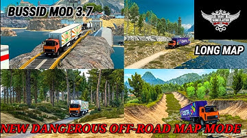 Map Mod Bussid 3.7  🤩🤩New dangerous Offroad MapMod For Bus Simulator Indonesia lBussid ModMapIBussid
