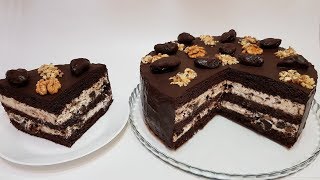 ТОРТ "ЧЕРНОСЛИВ в ШОКОЛАДЕ" ("prunes in chocolate" cake)